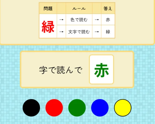 色読み